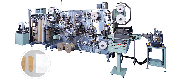 Rotary machine for high-speed manufacturing of bandage RK-M1500