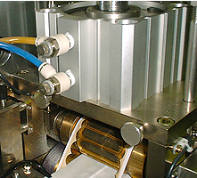 Die roll method to enable high speed manufacturing